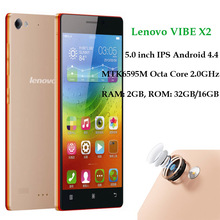Original Lenovo VIBE X2 5.0 inch IPS Screen 4G Android 4.4 Smart Phone,MTK6595M 8 Core 1.5GHz,RAM:2GB,ROM:16GB,FDD-LTE&WCDMA&GSM