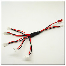 HOT 1 to 5 Balance 3.7V Charging Cable for V930 V977 V966 V988 Hubsan X4 H107L H107C H107D H109S JXD385 FY310B Syma X5C