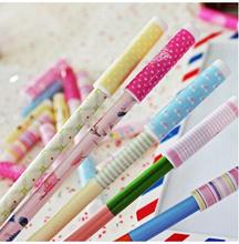 7 PCS / PACK Japan and South Korea creative stationery wholesale boxed pen pencil sets a cap student cap