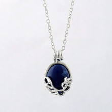 New women girl Fashion Dress Populer High Quality Jewelry 1Pc Rhinestone Gem Pendant Necklace Collar Bohemian