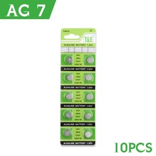 Hot selling 10 Pieces AG7 L927 395 SR57 SR927SW 195 Button Coin Cell Alkaline Battery 1.55V EE6208