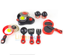 Child Plastic Kitchen Ware Stove Cooking Accessories dollhouse furniture for Children Pretend Playing Education Learn