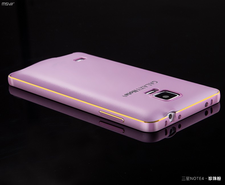 note 4 gold edge bumper+cover-14