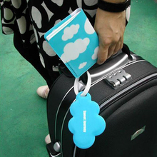 Wholesale Passport Cover Passport Holder Luggage Tag Silicone Strap Love And Clouds Two Kinds Of Styles