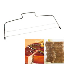 #Cu3 Adjustable Wire Cake Slicer Leveler Stainless Steel Slices