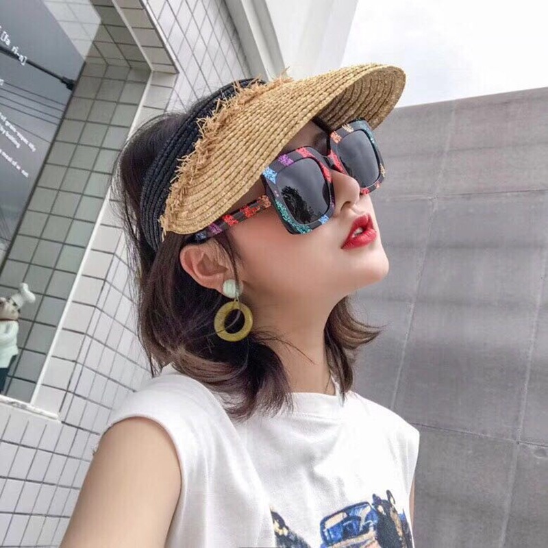 Unisex Diseñador De Moda Clásico De Moda Ligero Rayos UV Gafas De Sol Sombras de teñido