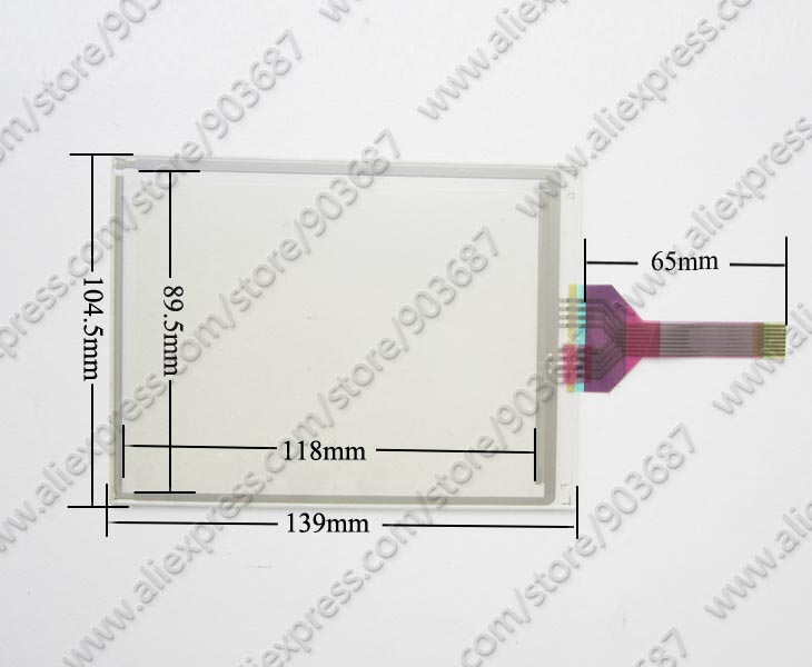 Touch Screen Panel Glass Digitizer for 91-98947-00B 1071.0073B 