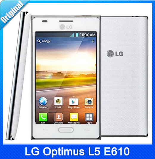 LG Optimus L5 E610 Cell phone GPS WIFI 4 0 3G 5MP Android 4 0 512MB