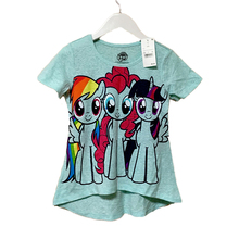 My Little Pony T Shirt Girls Cotton Short Sleeve 4-8y Kids Summer Clothes Children Casual Clothing Tops Tees