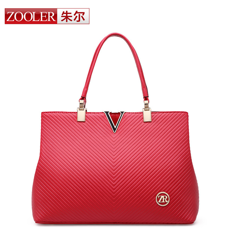 ZOOLER bags handbags women famous brands 2015 new high quality fashion genuine leather shoulder bag women