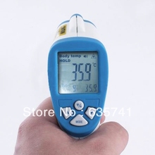 LCD Non Contact IR Laser Gun Infrared Digital Thermometer Baby Body Thermometers Free Shipping