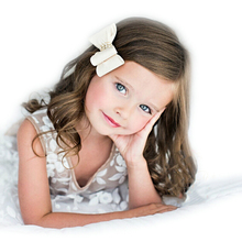 3.2″ 16colors Newborn Satin Hair Flower Bows with Rhinestone Buttons Baby Boutique HairBows/Hairclips Girls’ Hair Accessories