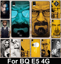 Cool TV Breaking Bad Walter Teacher Coloured Painting Case For BQ Aquaris E5 (4G Edition ) Cell Phone Case Cover  Hard Back Skin