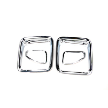 Exterior Parts 4PCS ABS Chrome Trim Rear Lamp Cover Tail Light Guard for Jeep Renegade 2015-2016