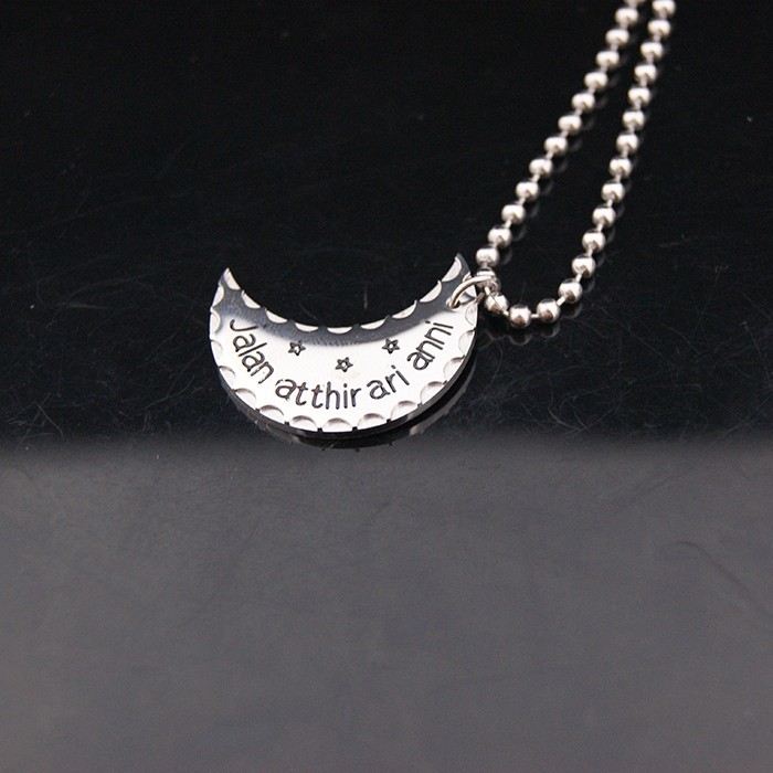 -a-316L stainless steel necklace