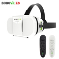 Glasses Virtual Reality BOBO VR Z3 Helmet 3D Leather Headset Glass Movie vrbox Universal For 4