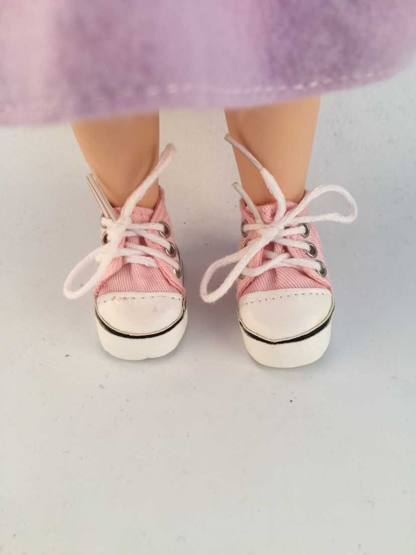 new Hotsell Handmade Fashion Shoes Pink plimsolls shoes for 16 Inch Sharon doll Boots Shoes b320