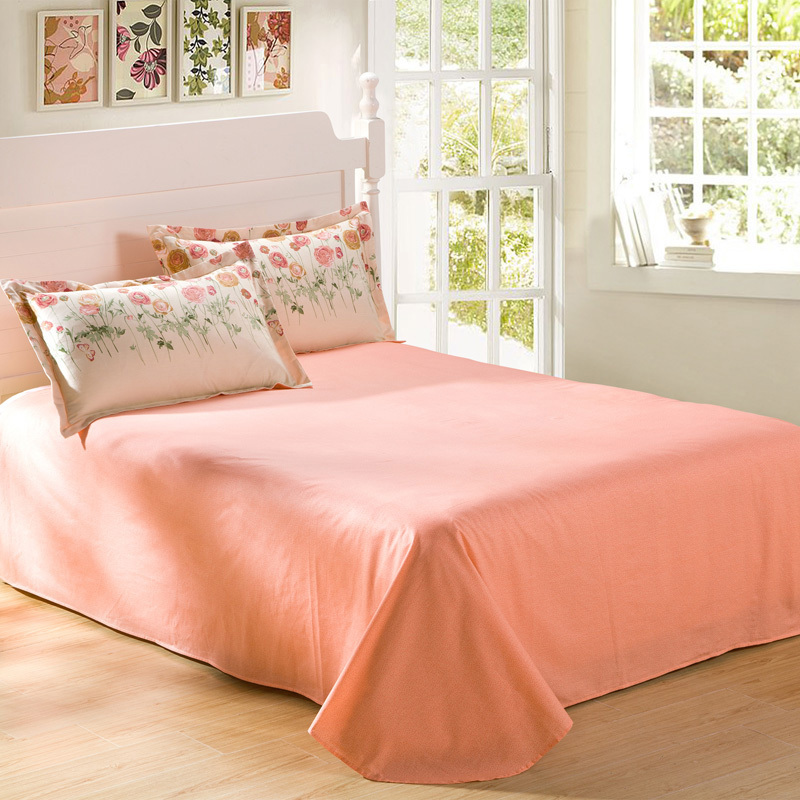 King size bed sheet set 100% cotton bedding set king size 250*230cm sheet + 2pillowcase bedspread bed cover copripiumino linen