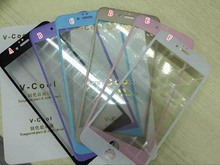 Tempered Glass Premium Screen protector 3D Full Coveraged Soft Carbon Fiber Skin For Iphone 6 6s Plus Matte Glitter package 70pc