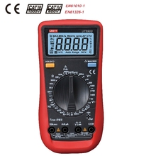 Nuevo 2015 multímetro digital auto de la gama profesional UT890D multímetro digital LCD display apagará automáticamente