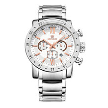 MEGIR Acero Inoxidable Men Luxury Brand Watches Military Men steel less JAM TANGAN TRENDI Role watch