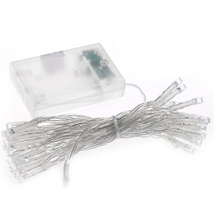 10x( 4M 40 LED Yellow Battery String Lamp Light Fairy Christmas Party TOOGOO(R)