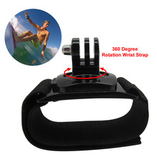 Gopro Accessories 360 Degree Rotation Hand Wrist Strap Band Mount Arm Belt for Gopro Hero 3 3+ 4 Xiaomi Yi SJ4000/5000/6000