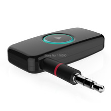 Doosl Hand-free Calling Bluetooth V4.1 Car Kit Music Receiver[Apt-x Technology], iPhone Bluetooth radio with 1A USB Car Charger