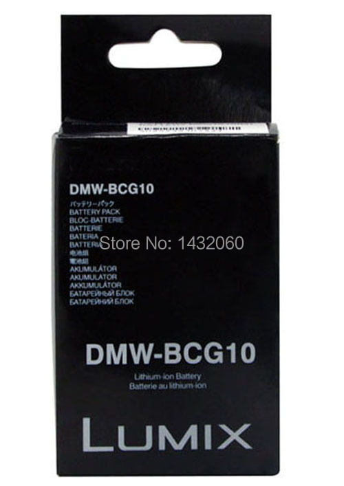   895  DMW-BCG10  PANASONIC DMC-ZS3 ZS1 TZ7 TZ6   