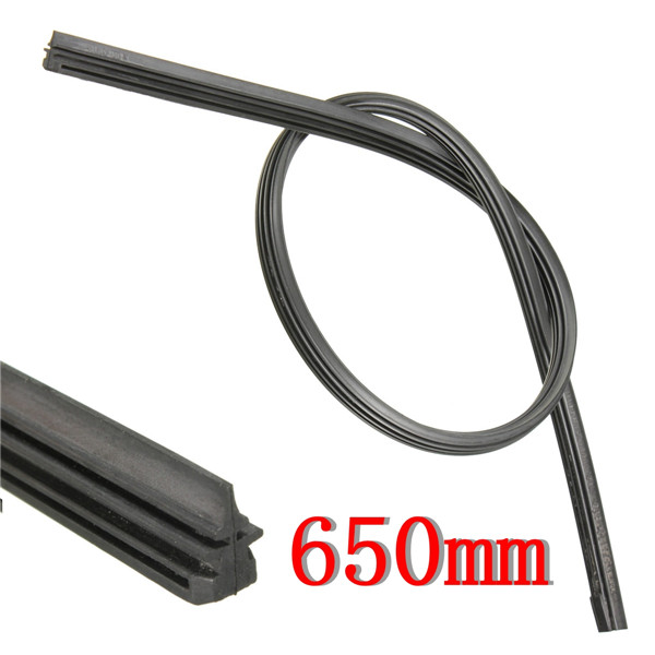Silicone 26 6mm Cut to Size Universal Vehicle Replacement Wiper Blade Refill