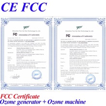 CE FCC portable ozone generator