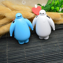free shipping lowest price mp3 lovely mini big hero baymax mp3 music player with micro tf/sd card slot without accessories