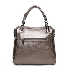 New Arrival 2016 Luxury Quality Genuine Leather Bags for Women Tote Shoulder Messenger Bag Fashion Branded