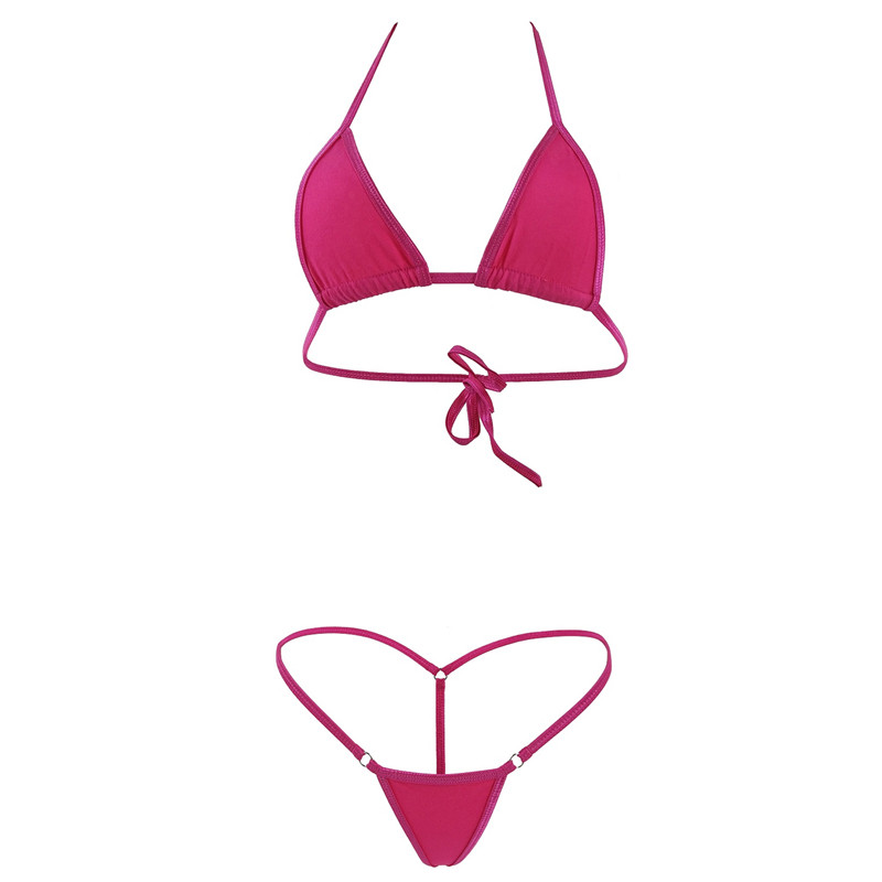 Summer Mini Micro Bikinis Set Women Extreme Hot Sexy Swimwear Beach