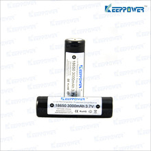 Keeppower 3.7 В 3000 18650 фонарик батарея литий-ионная аккумуляторная батарея