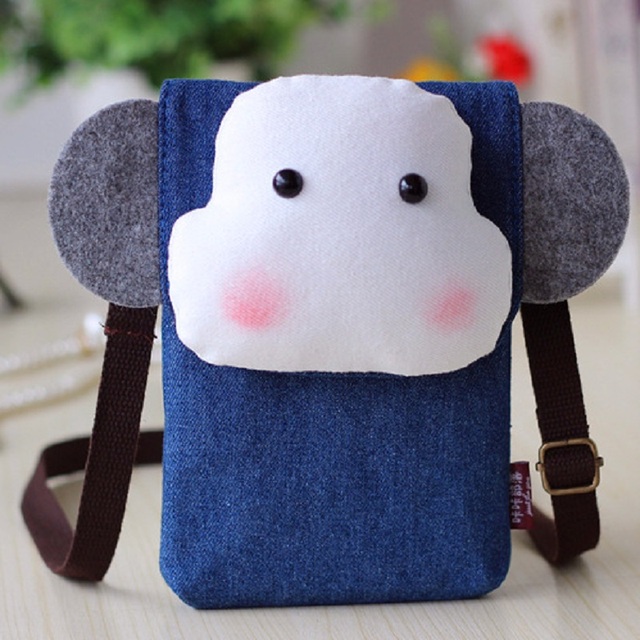 Canvas+denim children school bags kids mini messenger crooss body travel bag small pouch for ...