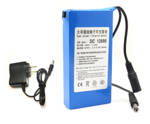 6800mAh DC 12V Super Rechargeable Li-ion Battery Pack US/EU/UK Plug free shipping
