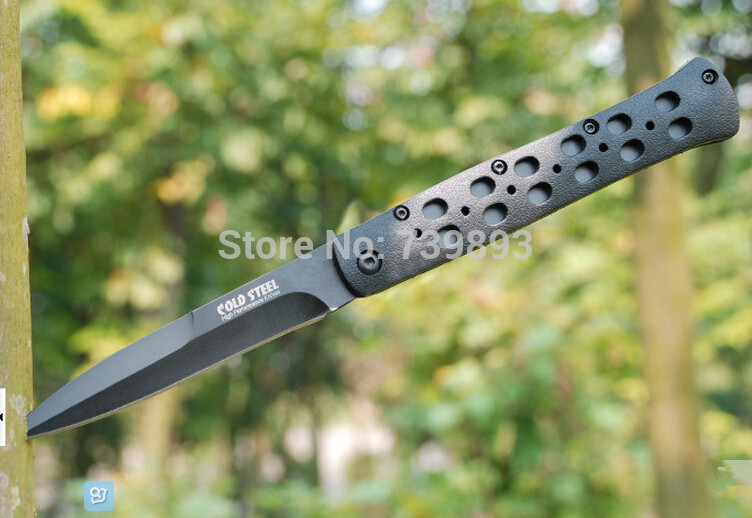 2015 COLD STEEL 26S Hunting Pocket Knife Tactical Folding Knives Blade 