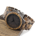 BOBO BIRD Wooden Watches Wood Men Wristwatches with Wooden Band Japan Move 2035 Quartz Wood Watch