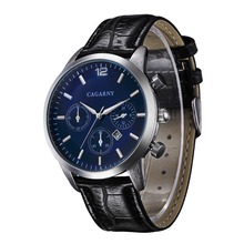 Diseño nuevo 2015 relojes de moda hombres de primeras marcas de lujo reloj Casual relojes de pulsera de cuero, cuarzo relojes Relogio Masculino
