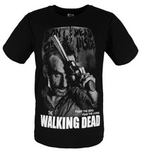 The Walking Dead Rick T Shirts Mens Fashion T-shirt Top Tee Spring And Summer Clothing Free Shipping D0322