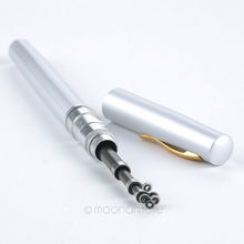 High Quality Sale Pen Shape Mini Portable Pocket Aluminum Alloy Fishing Fish Rod Pole Reel For
