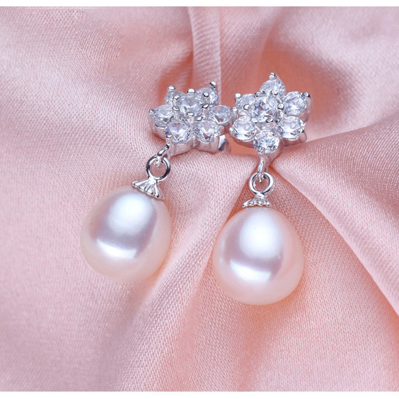   ,  ,    925    woemen pendientes perlas