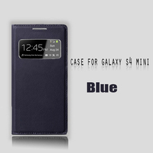 Leathe filp fundas Case For samsung Galaxy s4 s 4 mini i9190 s5 s 5 Cover