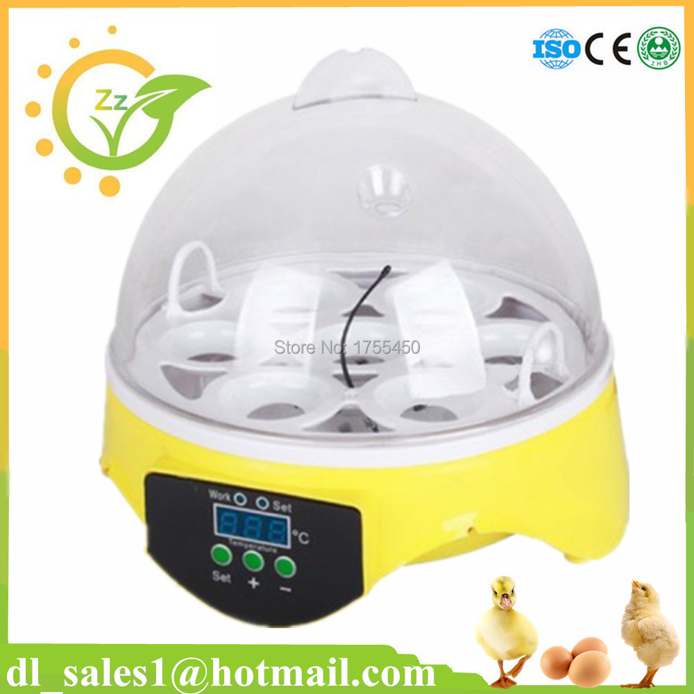 Hot sale high quanlity mini 7 chicken eggs incubator poultry duck bird 