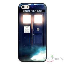 Doctor Who Tardis Police Box Protector back skins mobile cellphone cases for iphone 4/4s 5/5s 5c SE 6/6s plus ipod touch 4/5/6