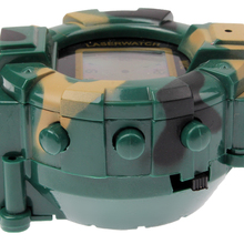 200m Receiving Range Camouflage Interphone Wrist Walkie Talkie Watch Set with Compass Batteries