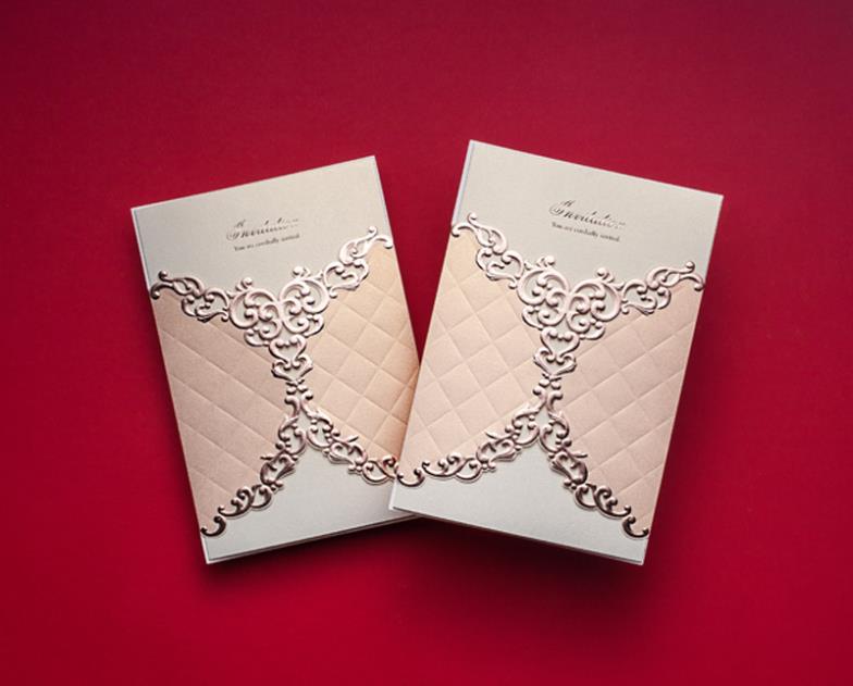 Free printable golden wedding invitations