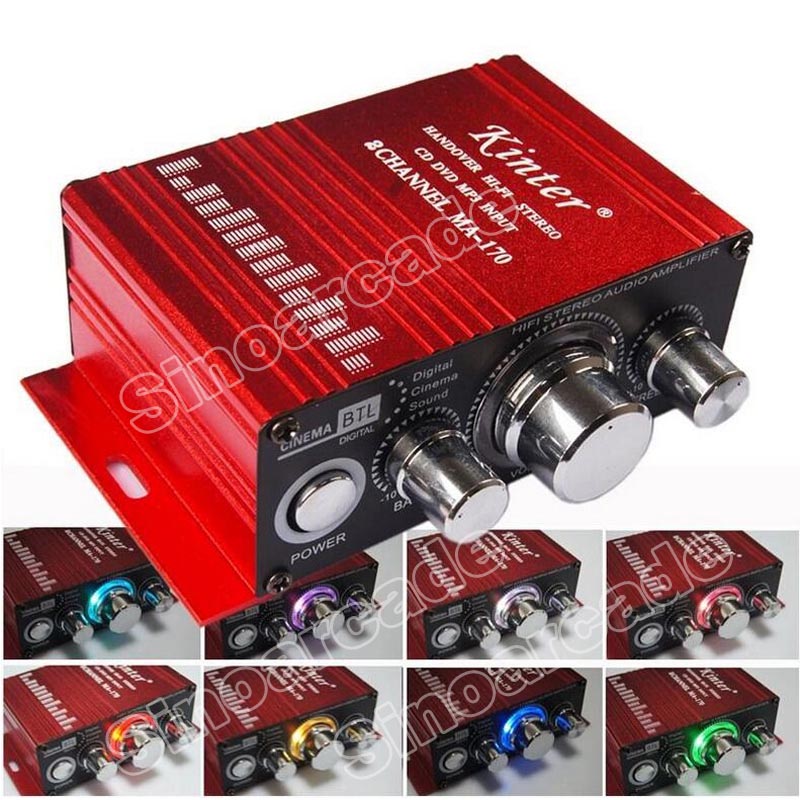 Arcade Game MA 170 12V 2 channels LED Mini HIFI Stereo Amplifier for