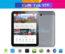 9.7 inch Cube Talk 97 Quad Core Phone Call 3G Tablet PC IPS 1024×768 8GB Rom 8.0MP Camera MTK8382 1.3GHz WCDMA GPS